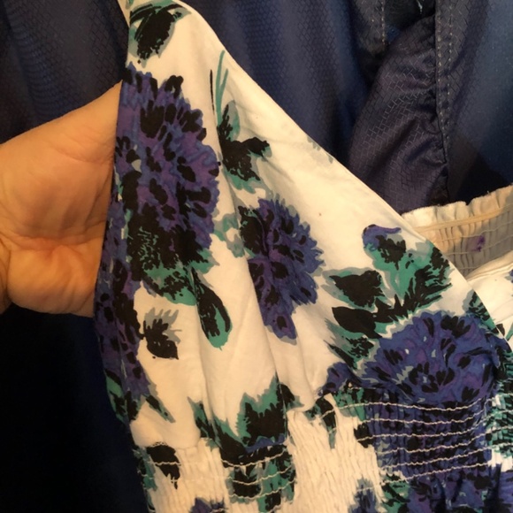 Summer lined cotton dress -X-Large-size 18x new or like new for summer days. - Picture 4 of 7